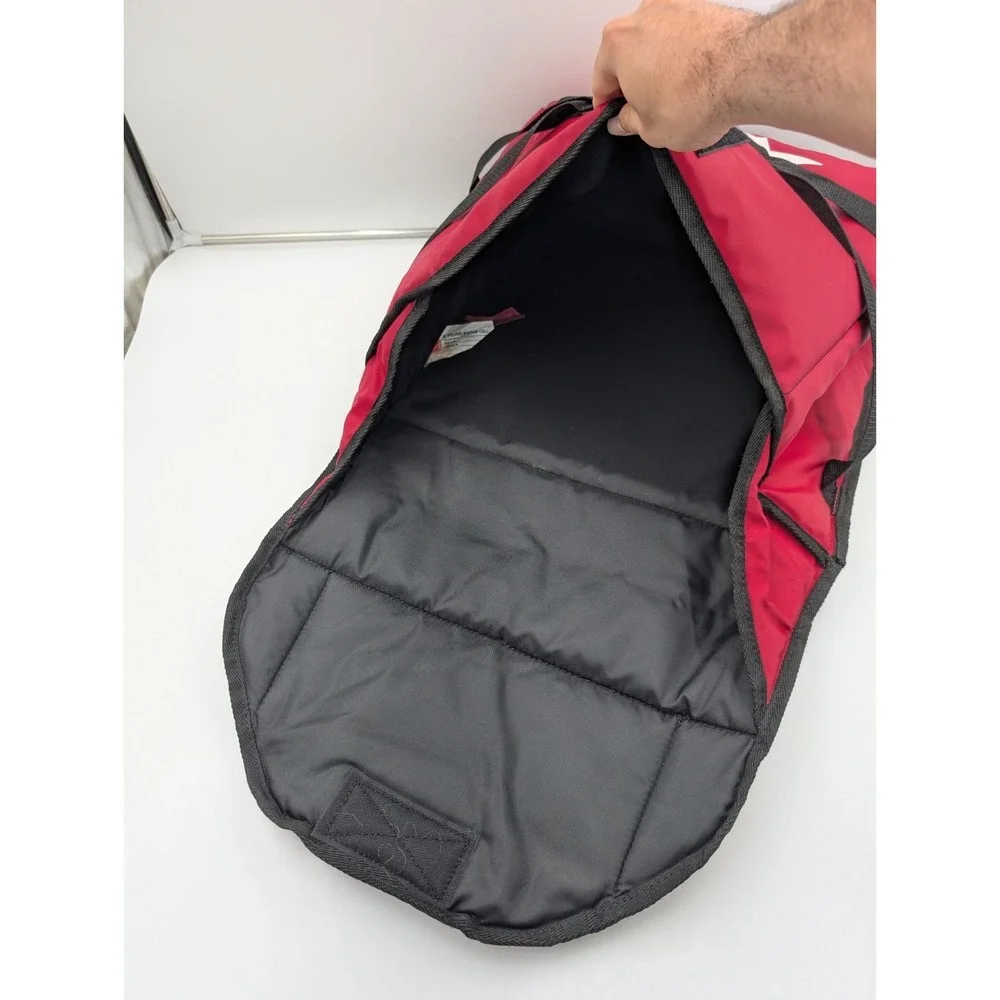 Vintage‎ Pizza Hut Insulated Delivery Bag Comin In Hot Version Red